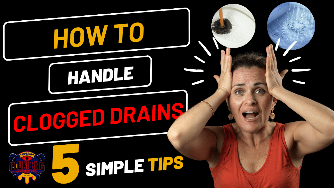 Don’t Panic! Superior Plumbing’s Guide to Tackling a Clogged Toilet and Shower (Simultaneously!)