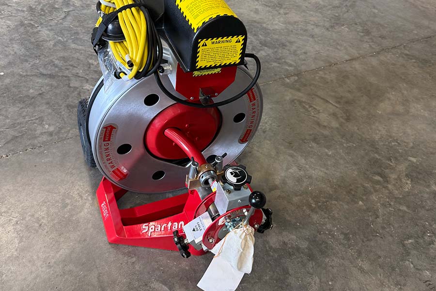 Equipment used for rooter services